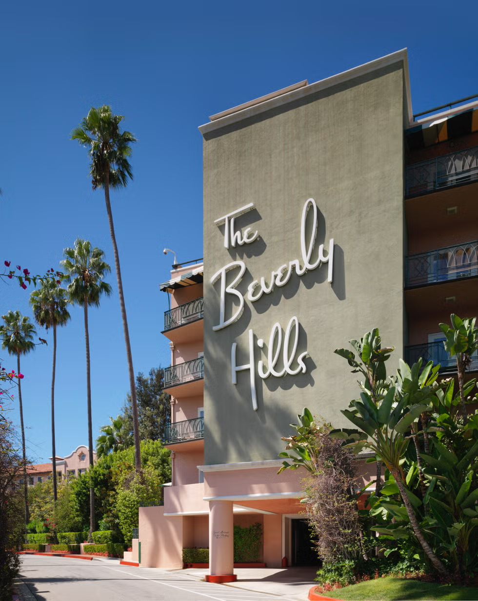 The Beverly Hills Hotel renovations by Paul R. Williams, 1941–1949